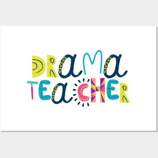 Cute Drama Teacher Gift Idea Back to School Posters and Art